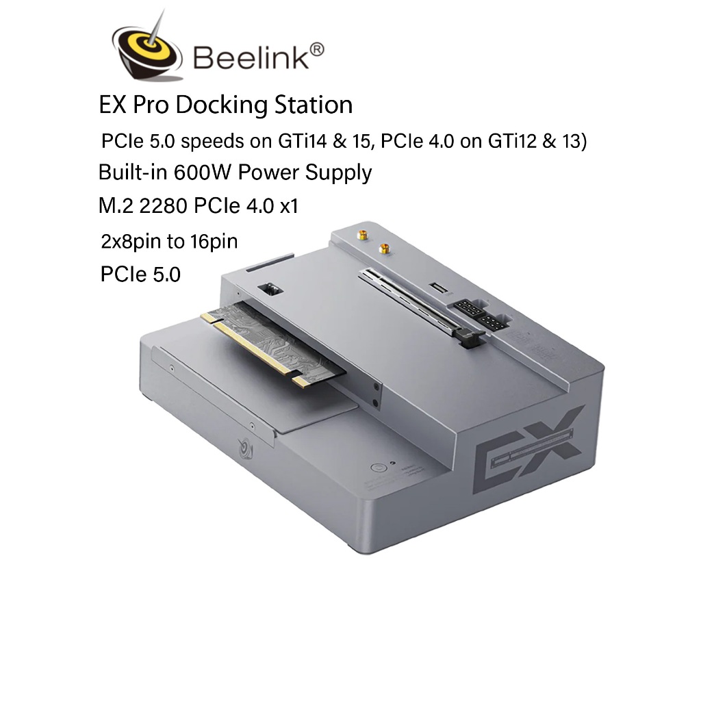 ฐานวางการ์ดจอแยก  Beelink eGPU Docking Station EX Pro Multi-Functional  For  GTi12 & 13 - GTi14 & 15