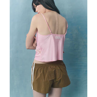 Satin Lace Camisole (Blush Pink)