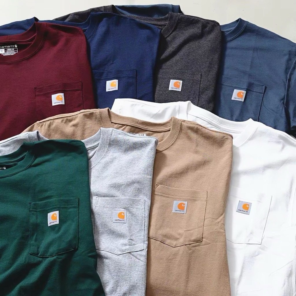 carhartt เสื้อยืดมีกระเป๋ารุ่น K87 ระดับตำนาน