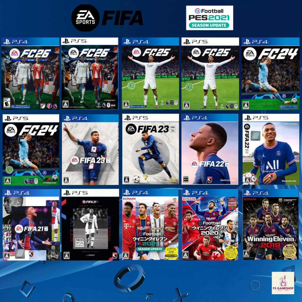 PS4,5 Game : แผ่นแท้📀 PS4,5 FIFA | FIFA 21 | FIFA 22 | FIFA 23 | EAFC 24 | EAFC25