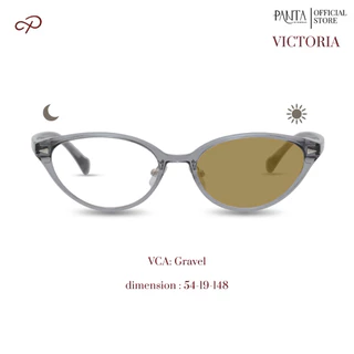 [ 17 กรัม สบายสุด ] PANTA │ VCA : VICTORIA แว่นกรองแสงสีฟ้าออกแดดเปลี่ยนสีชา เนื้อ TR เบาสบายหน้า