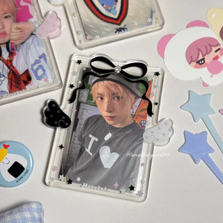 Angel Ribbon Photocard Frame 🪽🎀 เฟรมการ์ดโบว์ปีกนางฟ้า