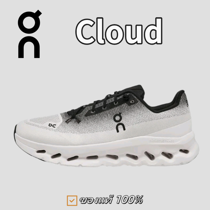 ▶ ของแท้ 100%  On Cloudtilt  Black And Grey Low 3ME10101002