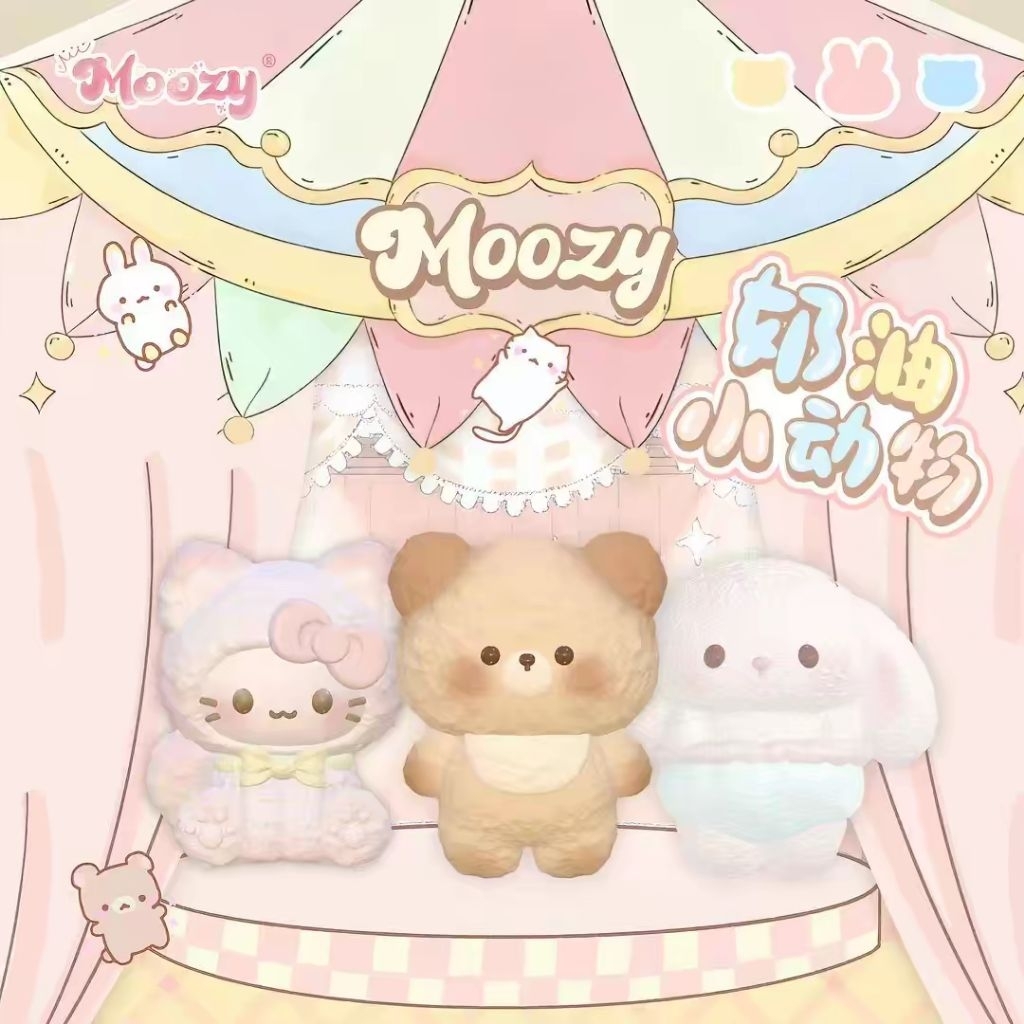 [พร้อมส่ง] Moozy Squishy สกุชชี่แบรนด์แท้ มีกลิ่นหอม