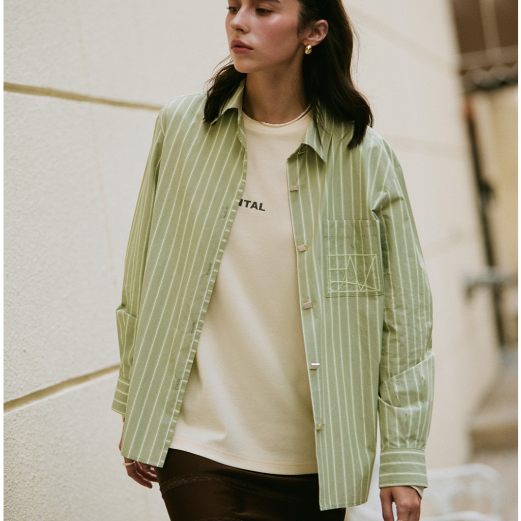 Fundamental Mitr Stripe Shirt