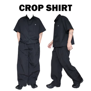 JAMANBKK / CROP SHIRT / เสื้อเชิ้ตครอป ทรงสั้น