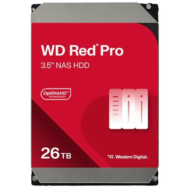 WD RED PRO NAS 26TB 512MB WD260KFGX