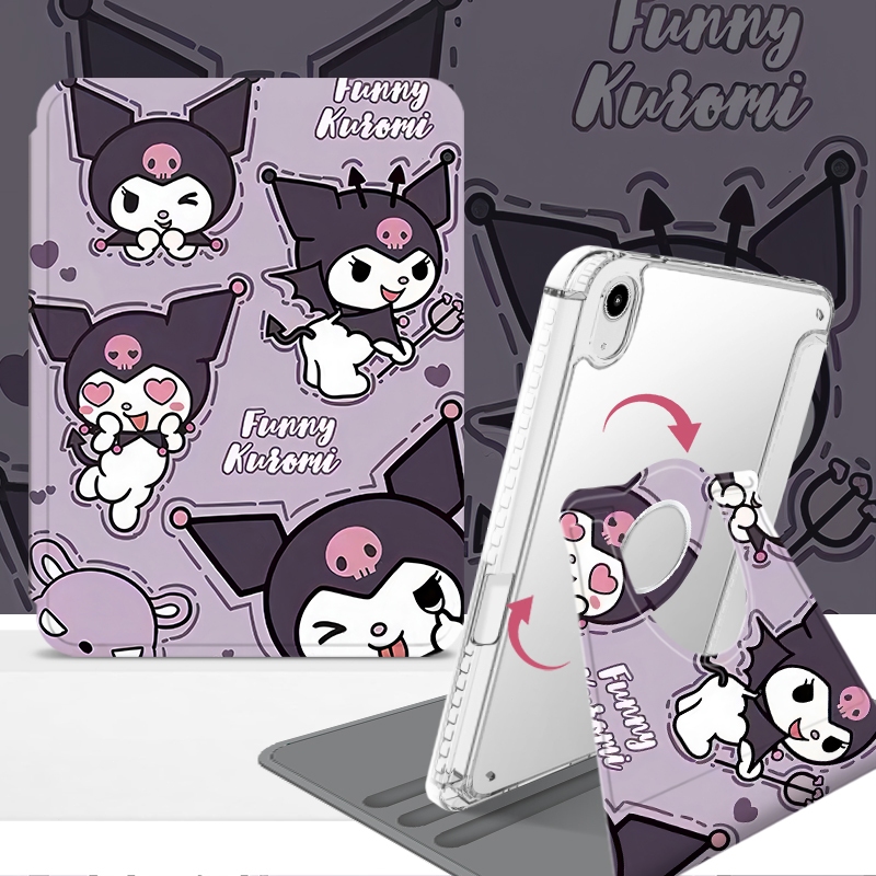 rotation zz537 เคสไอแพด ipad gen11 case a16 air11 Air5 6 7 8 Gen9/8/7 10.2 Pro11 เคสสำหรับไอแพด 10.5 10 2022 mini4 5 10