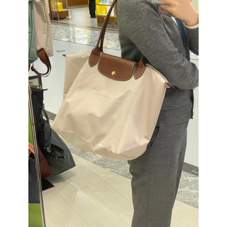 แท้ 💯% Longchamp le Pliage (M/L)Tote Bagกระเป๋าโท้ทจัมโบ้ หูยาว พับได้ สะพายข้าง ใส่ของเยอะพกพาสะดวก