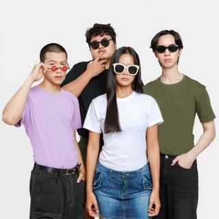 ห่านคู่ เสื้อยืดผู้ชาย คอกลม รุ่น ห่านคู่ PLUS+ เนื้อผ้า Super Soft