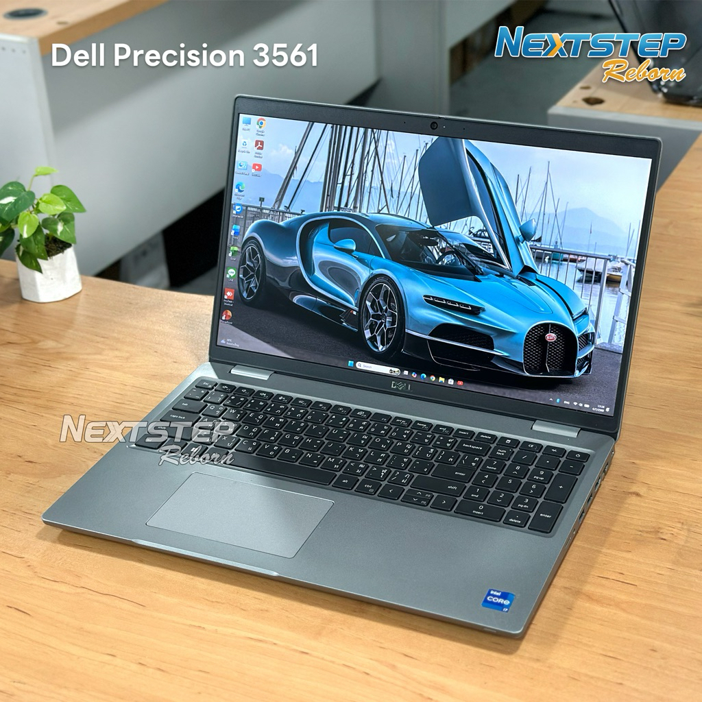 โน๊ตบุ๊ค Workstation งานออกแบบ 3D Dell Precision 3651 Core i7-11800H Ram 16GB M.2 512GB Quadro T600 