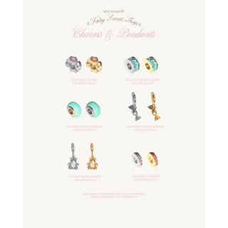 nice try studio - Fairy Sweet Shop Charms จี้สแตนเลส (จี้อย่างเดียว ไม่รวมสร้อย)