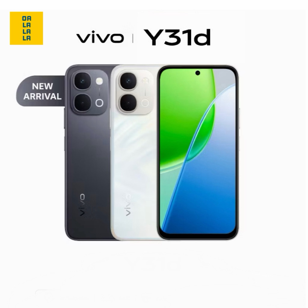 vivo Y31D [6+128GB |6+256GB ] แบต 7,200mAh ชาร์จไว44W เครื่องศูนย์แท้ รับประกันศูนย์ไทย 1 ปี