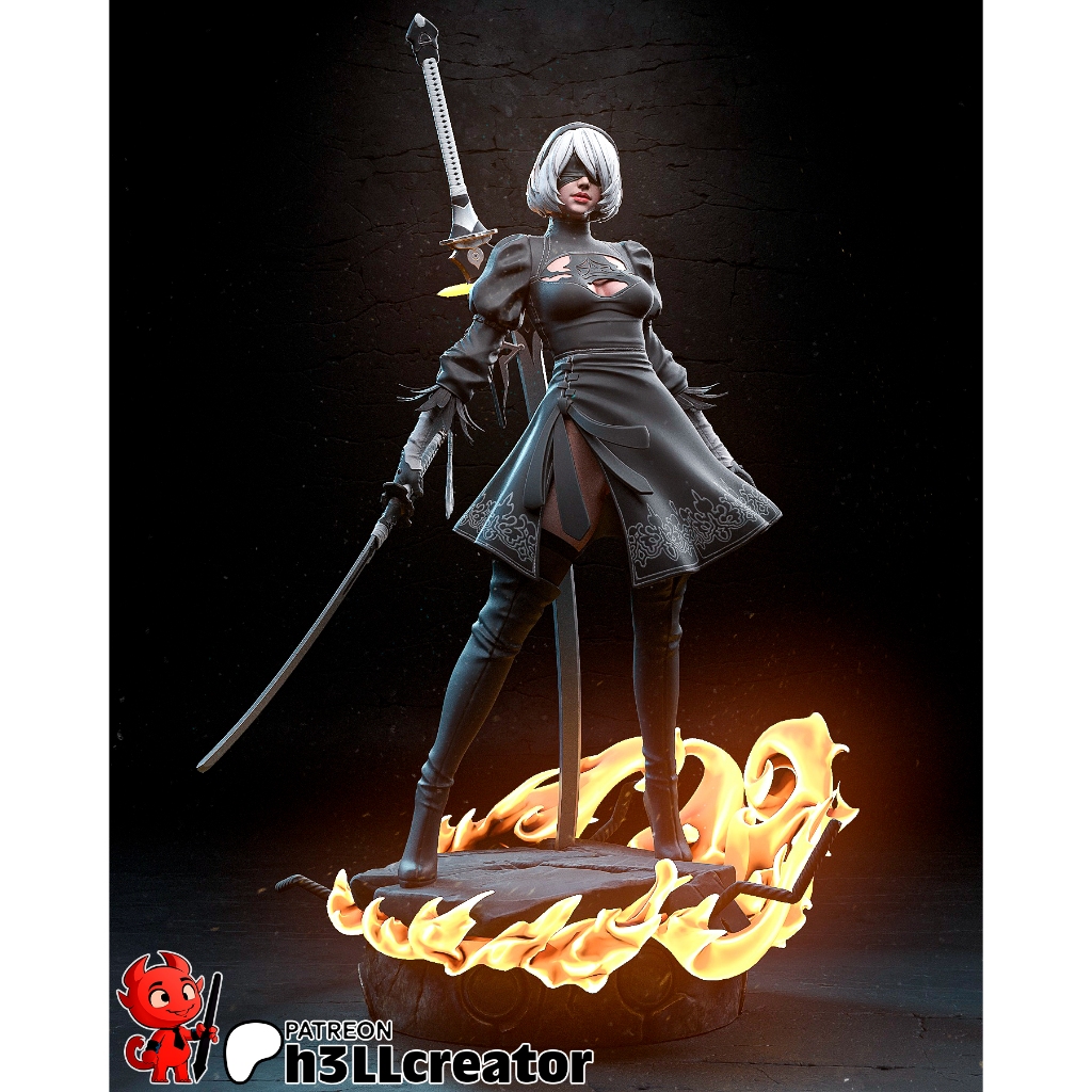2B : Model Figure Resin โมเดล ผลิตตามสั่ง Bust