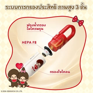 Simplus × Monchhichi เครื่องดูดฝุ่นแบบมือถือ มีสาย พลังดูดสูง 15000pa กำลังไฟ 400W เสียงรบกวนต่ำ XCQH002 MC