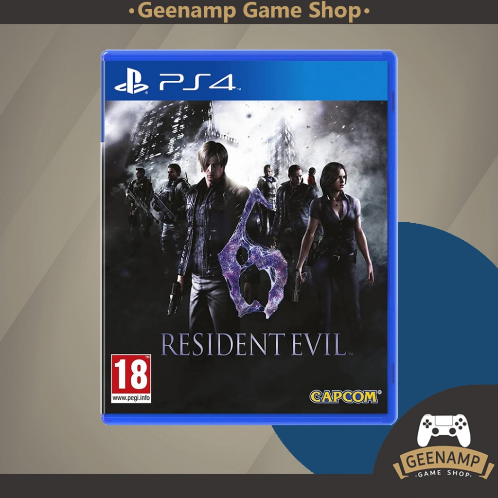 PS4 [มือ1] Resident Evil 6 (R2/EU)(EN) - Playstation # RE VI # BIOHAZARD