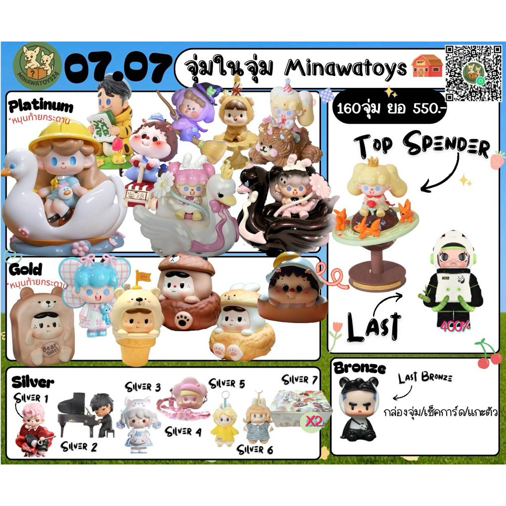 [จุ่มในจุ่ม] ย550 Minawatoys สารพัดโมเดล 81-160 โมเดล