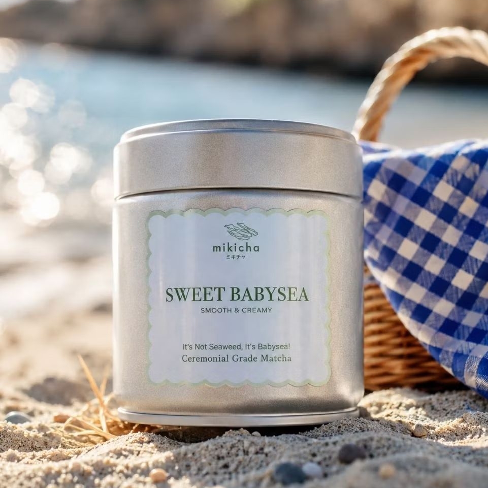 [โปร7.7]ใช้โค้ดลด🔥พร้อมส่ง✅️(เก็บฟรีซ) MIKICHA SWEET BABYSEA Ceremonial Matcha มัทฉะเกรดพิธีการ🍵