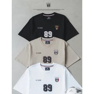 MeMo™ | NEW | FC Memo89 งานปักPatch + Twill ผ้า Supersoft แขนสั้น ทรง Unisex