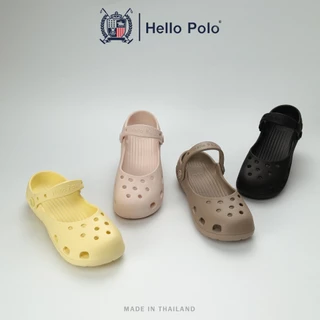 Hello Polo รองเท้าแมรี่เจน 2 รุ่น HP8075 น้ำหนักเบา ใส่สบาย อัพลุคสวยเก็บเท้าเรียว ครบจบในคู่เดียว