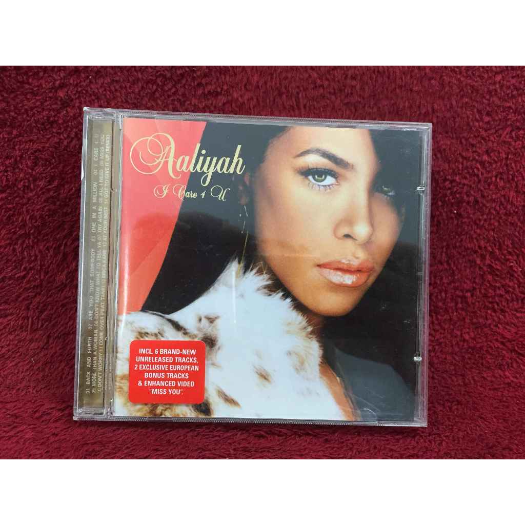 CD Aaliyah – I Care 4 U สภาพตามรูปปก EA109-76