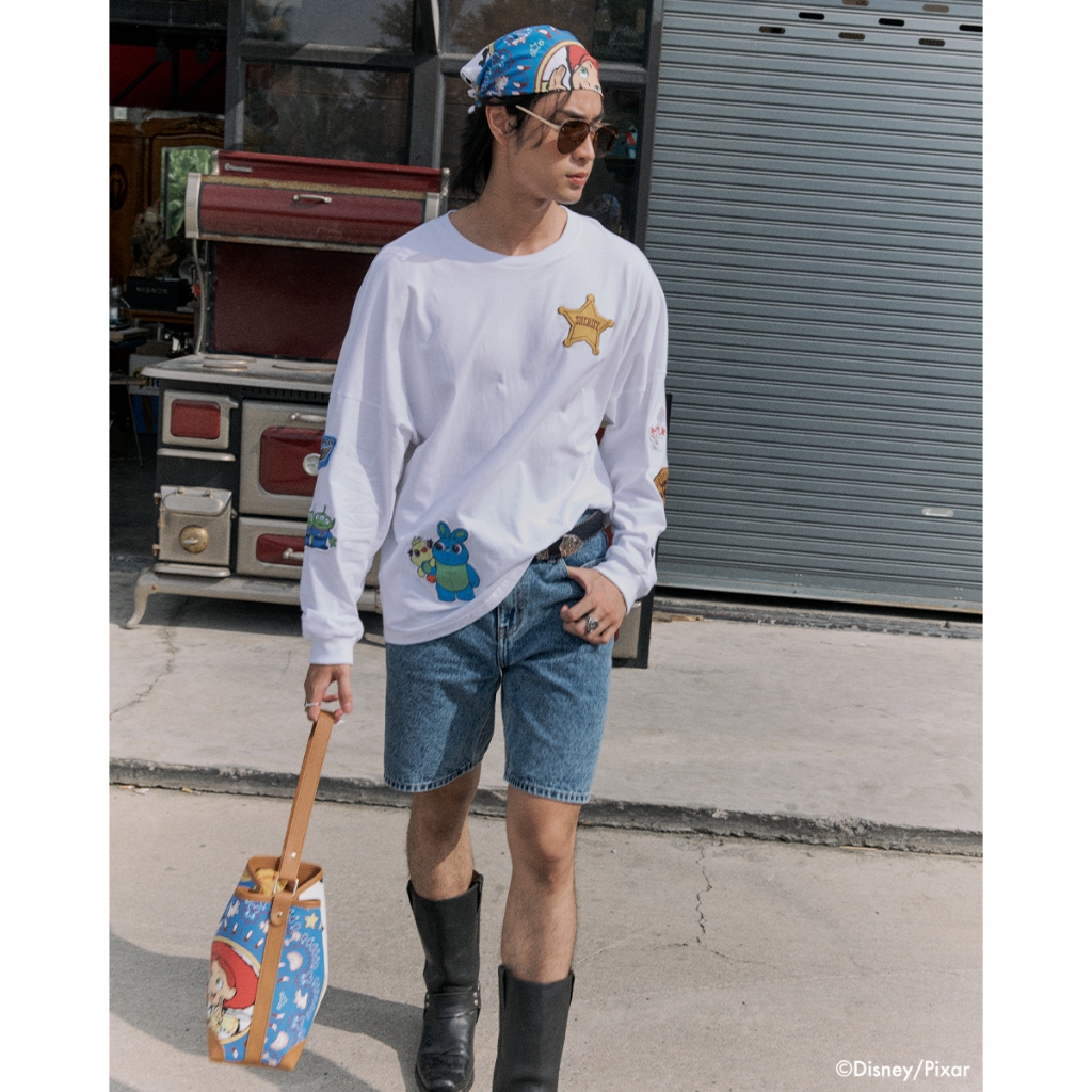 Kloset and Etcetera Playful Pals Sweater (Toy26-13) เสื้อแขนยาวทรงโอเวอร์ไซซ์ — صورة 3