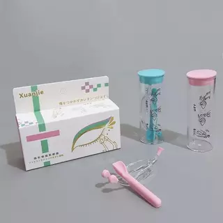 Midroo ตลับคอนแทคเลนส์ Cat Cute Case เรียบง่ายและน่ารัก กล่องเลนส์แบบพกพา Contact Lens Case