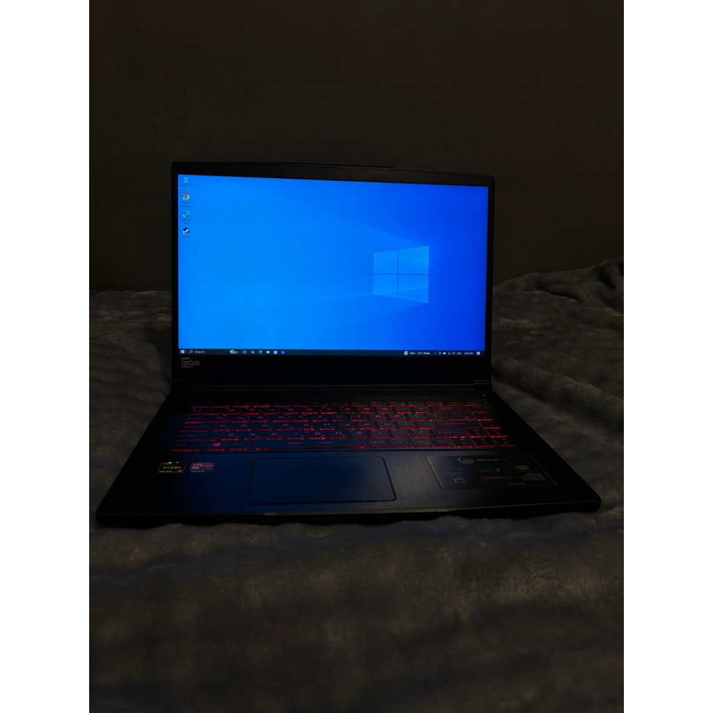 โน๊ตบุ๊คมือสอง โน๊ตบุ๊คเกมมิ่ง MSI Bravo 15 โน๊ตบุ๊ค Notebook Notebook gaming