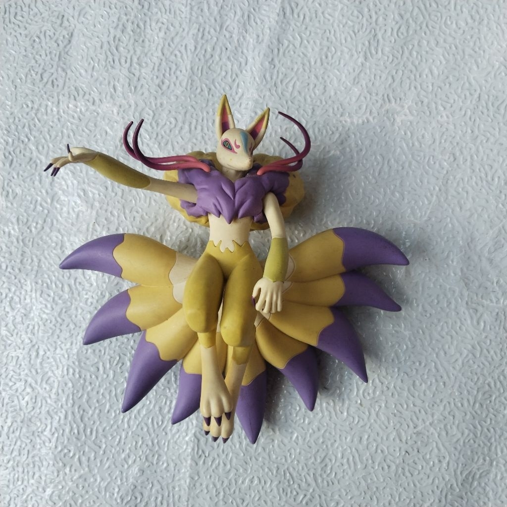 ฟิกเกอร์จิ้งจกเก้าหาง Banpresto Yokai Watch DXF Figure Special Kyuubi ไม่มีฐานรอง
