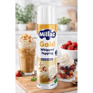 Millac Roselle Supreme Confectionery Topping 500g(250gx2) .-วิปครีม มิลแลค 500กรัม (250กรัม x2)