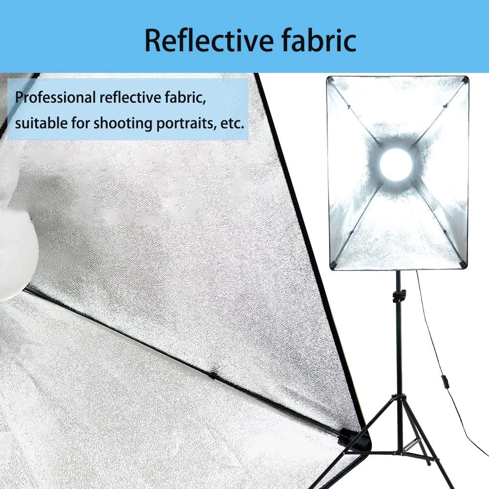 Photography Green Screen ผ้าฉากถ่ายภาพ สตูดิโอถ่ายภาพ ฉากหลัง ฉากถ่ายรูป 2*2m Background Stand Kit 4 คลิป&1 กระเป๋า thumbnail 4
