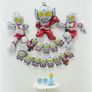 พร้อมส่งในไทย ลูกโป่งฟอยล์ ลูกโป่งการ์ตูน วันเกิด อุลตร้าแมน ยอดมนุษยย์