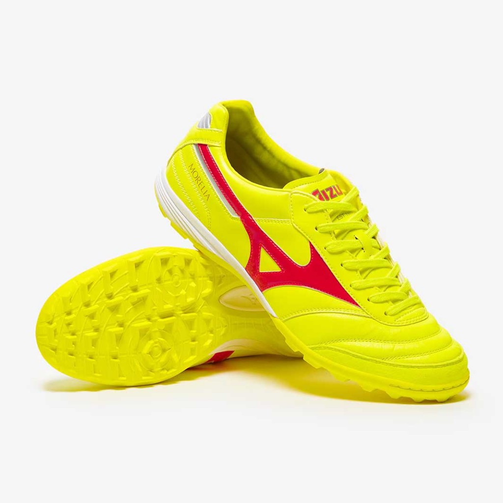 รองเท้าฟุตบอลสนามหญ้าเทียม Mizuno Morelia Sala Elite TF (ร้อยปุ่ม)