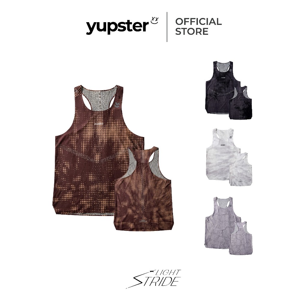 YUPSTER เสื้อกล้าม รุ่น Light Stride - Running Singlet Shirt