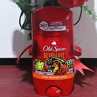 เนื้อครีมขาว ของแท้ 100% หนุ่ม ๆ เข้มๆ เทห์ๆ ระงับกลิ่นกาย Old Spice Antiperspirant Deodorant * Bearglove