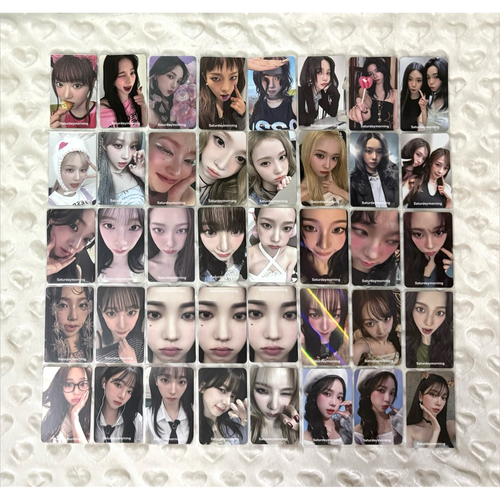 พร้อมส่ง การ์ด Aespa คาริน่า หนาว วินเทอร์ หนิงหนิง everline ktown Armageddon Whiplash richman อ่านรายละเอียดค่ะ*