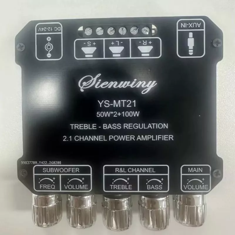 แอมป์จิ๋ว YS MT21/TB21 แท้ บลูทู ธ 5.0 50W * 2 +100W 2.1ช่องสัญญาณบลูทูธเครื่องข mt21แท้ AMP