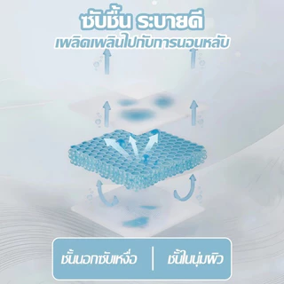 ผ้าห่มไหมน้ำแข็ง❄️ 3.5/5/6/6.5ฟุต ผ้าห่มไหมน้ำแข็ง นุ่มลื่น 2 ด้าน ห่มสบาย ระบายอากาศได้ดี ซักเครื่องได้