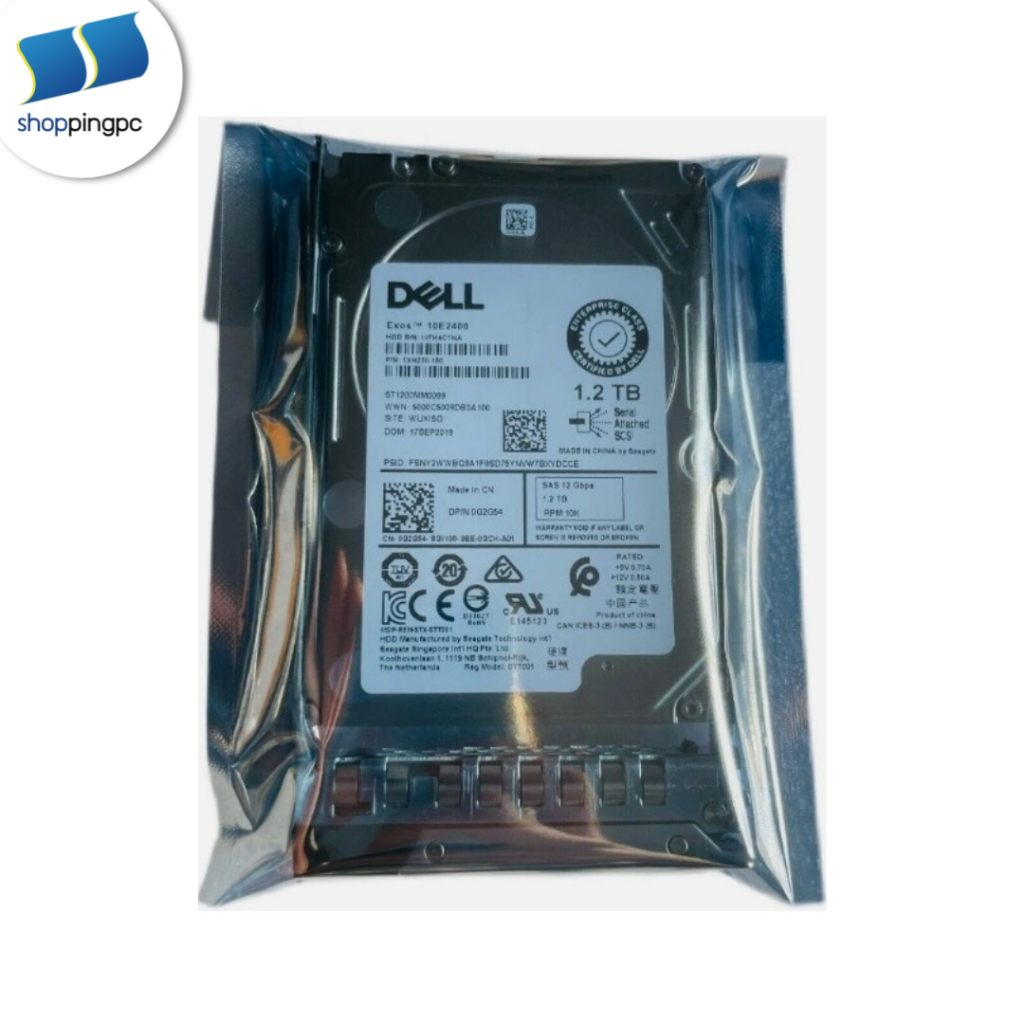 DELL ST1200MM0099 HDD 1.2TB SAS 12Gb/s 10K 2.5" 0G2G54 512 b/s