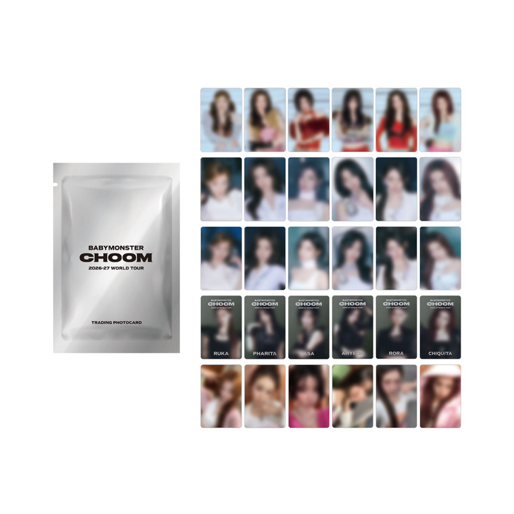 NEW🩵พร้อมส่ง BABYMONSTER {CHOOM} World Tour MD