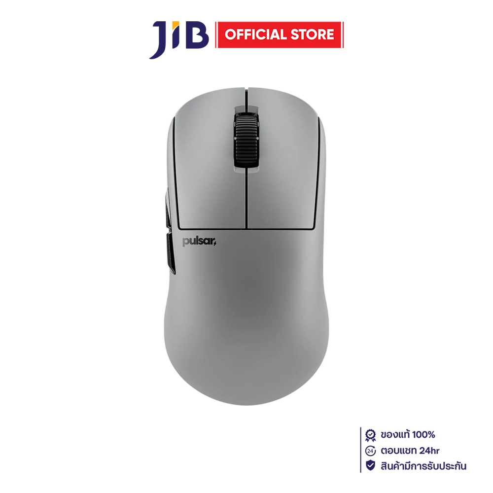 WIRELESS MOUSE (เมาส์ไร้สาย) PULSAR BUZZ-X MEDIUM - GREY