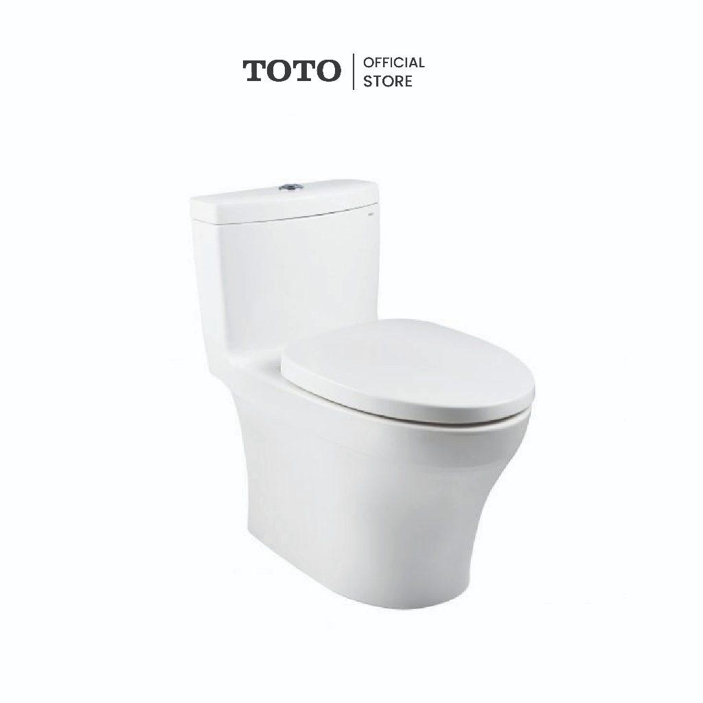 TOTO CW889U โถสุขภัณฑ์ชิ้นเดียว TORNADO ใช้น้ำ 4.5/3 ลิตร