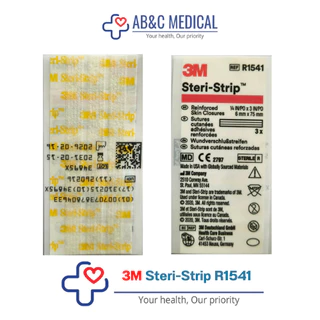 3M Steri Strip แผ่นเทปปิดแผล สเตอร์ไรด์ รหัสสินค้า Reinforced Skin Closures R1547 R1541 R1546 B1551