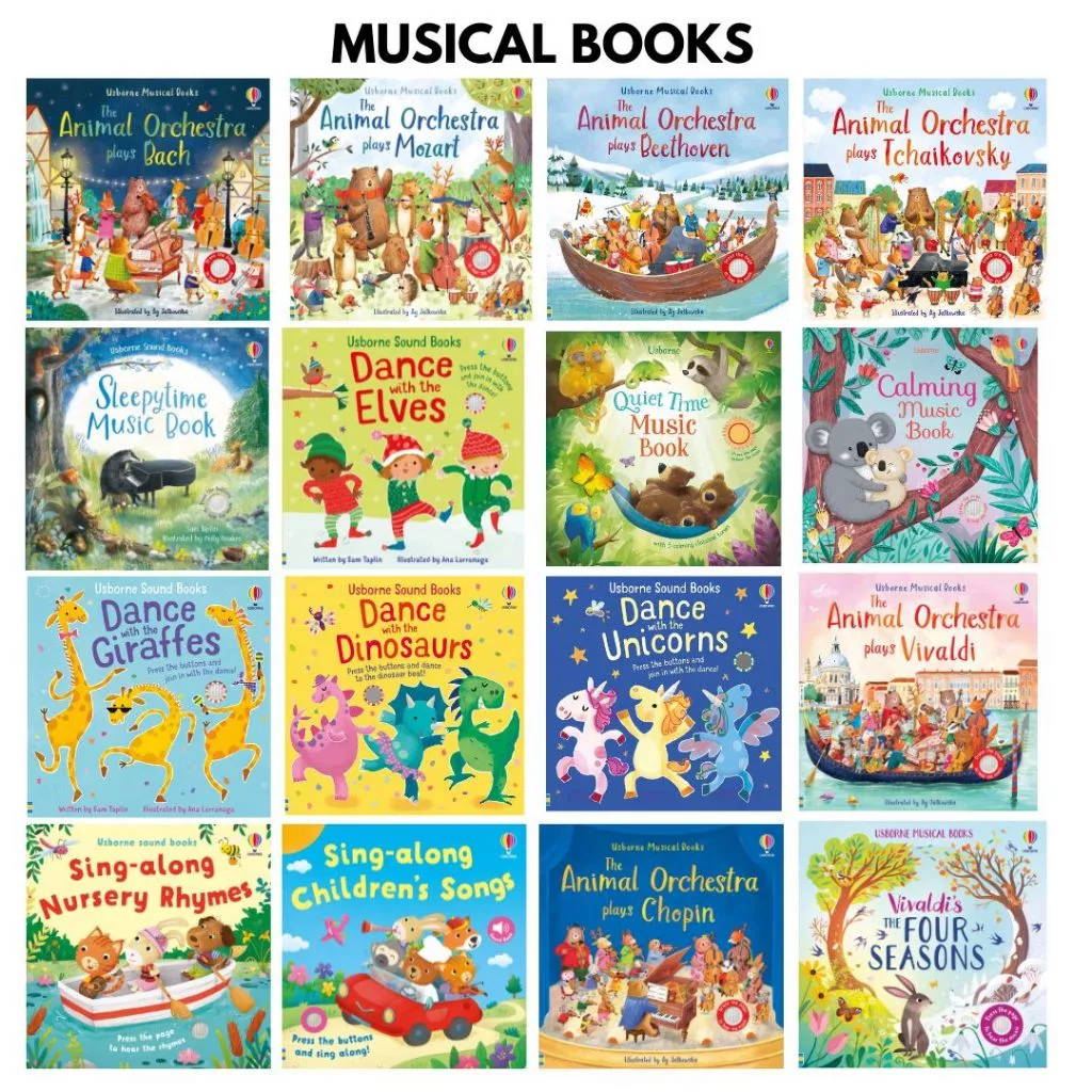 หนังสือเพลง USBORNE MUSICAL BOOK SERIES