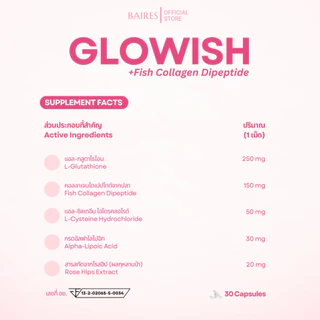 BAIRES BOOST BUNDLE Glowish 2 กระปุก + Vivid Lumine 1 กระปุก