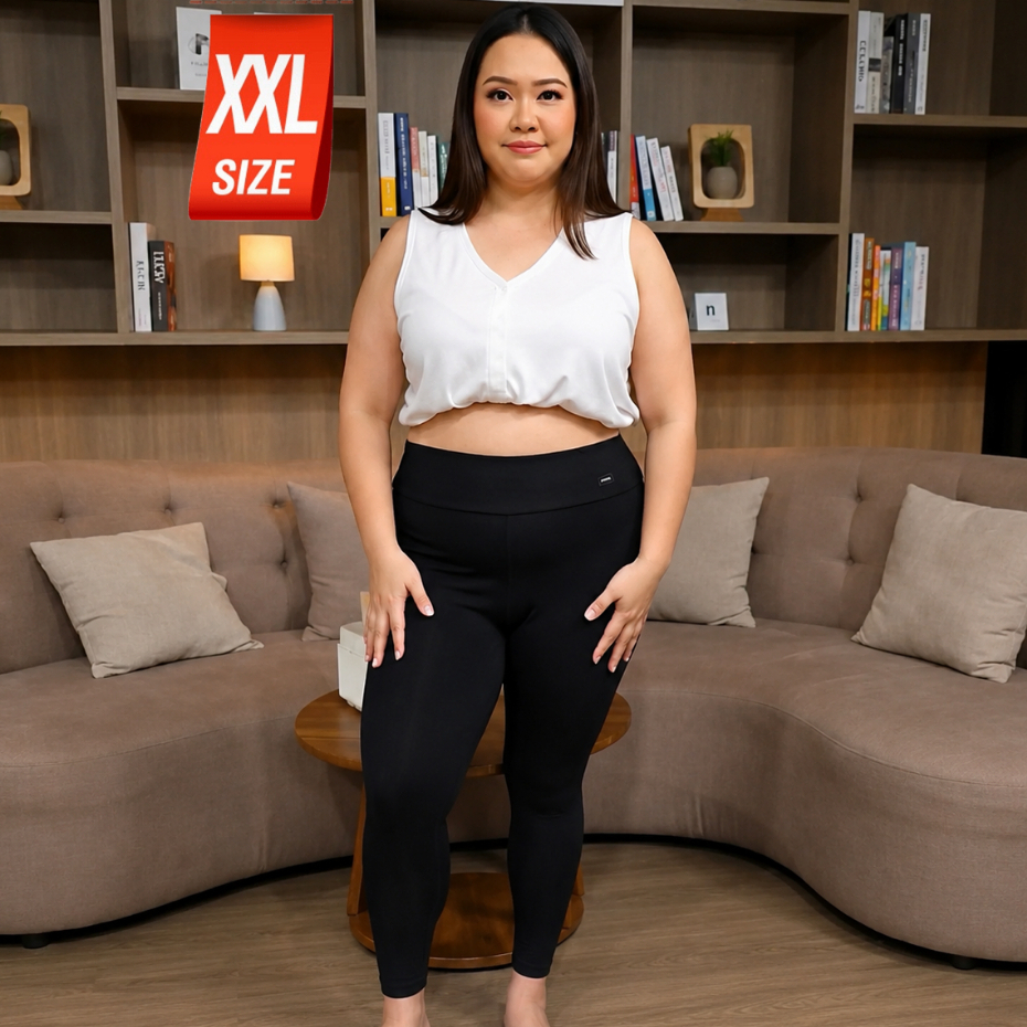 CHOTY  กางเกงขายาว ไซส์ XXL เลกกิ้งสาวอวบ เลกกิ้งคนอ้วน plussize เสื้อผ้าสาวอวบ กางเกงสาวอวบ CHOTYSHOP สินค้าผลิตไทย GLX