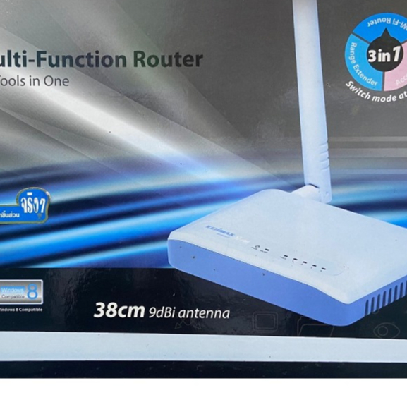 EDIMAX N300 Wireless Multi-Function Router รุ่น BR-6428nC เราเตอร์ไวไฟ 300Mbps 3-in-1 พร้อมเสา 9dBi