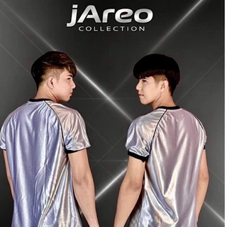 เสื้อคอกลม_สีเทาเงิน_ผ้ามัน_jAreo_SilverGray
