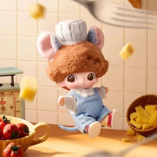 🚀พร้อมส่งจากไทย 🚀 น้องดีมู่ การ์ตูนสุดฮิต DIMOO WORLDxPIXAR Series - VinyI PlushPendant Blind Box💯