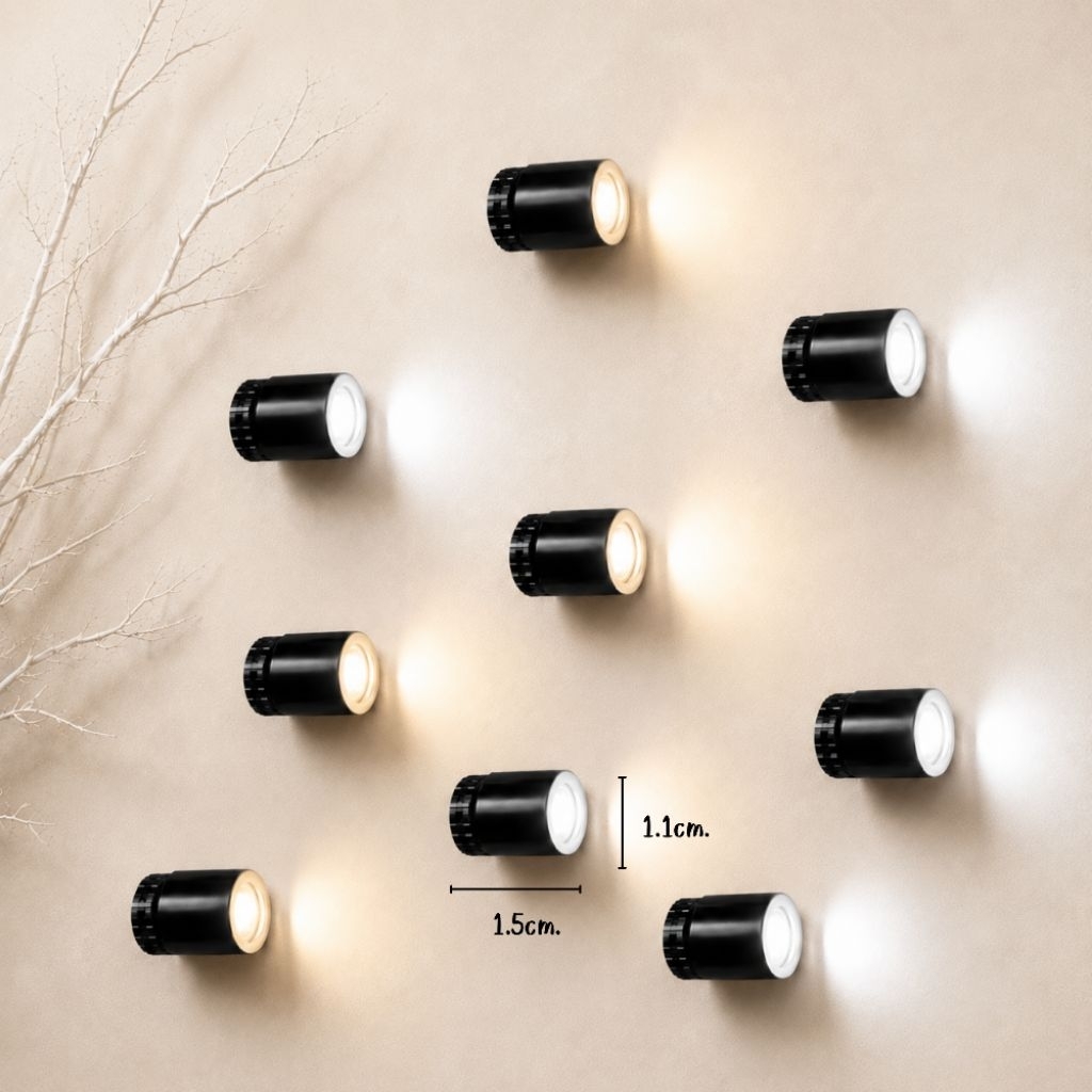LED Warm white -ขาว+ถ่าน 3ก้อน ตกแต่งบ้านตุ๊กตา ขวดโหล งานประดิษฐ์  DIY พร็อพถ่ายรูป งานสถาปัตยกรรม